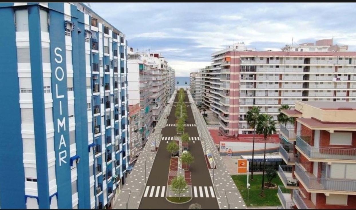 Apartamento Suerte Con Vistas A La Playa San Antonio De Cullera Luaran gambar